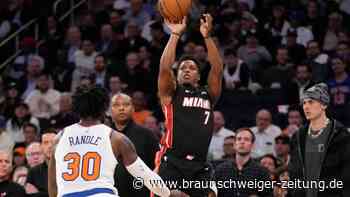 Knicks gleichen in Playoffs aus: 111:105 gegen Miami Heat