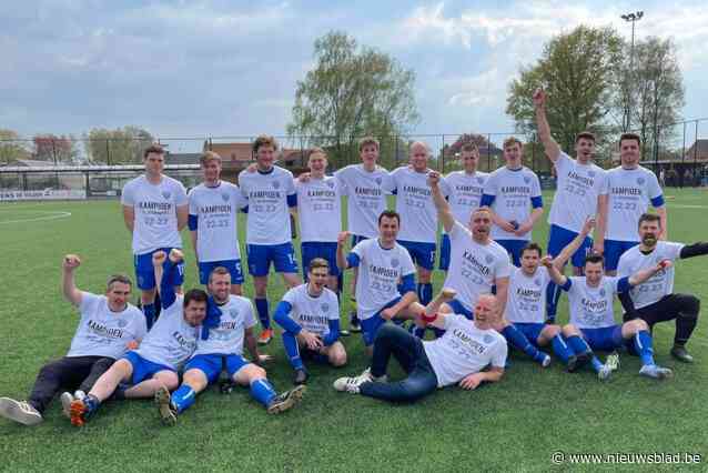 FC De Poeze viert meteen feest
