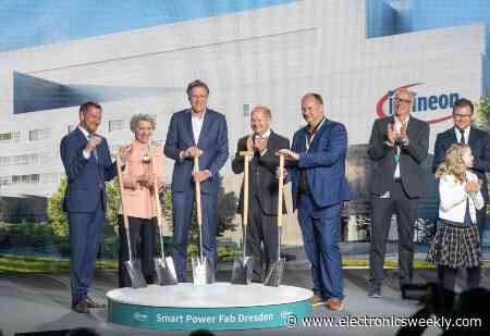Infineon breaks ground on Dresden fab
