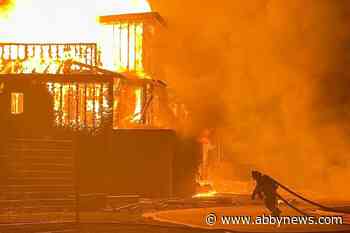 VIDEO: Massive fire in Sooke destroys new home build still under construction