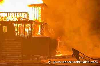 VIDEO: Massive fire in Sooke destroys new home build still under construction