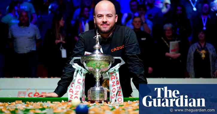 Snooker salutes its new entertainer after Luca Brecel fulfils his destiny