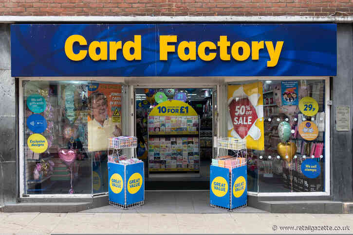 Card Factory profit triples as shoppers return to high street