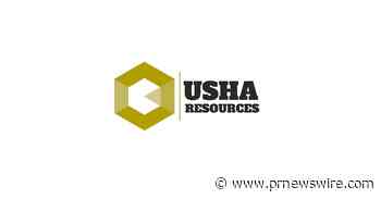 Usha Resources Provides Jackpot Lake Update and Continues to Expand Lithium Portfolio Through Acquisition; Adds Five Highly Prospective Pegmatite Projects Located in Ontario's Lithium Hotbed