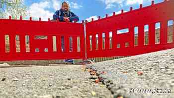 Jena-Nord: Schützenhofstraße senkt sich
