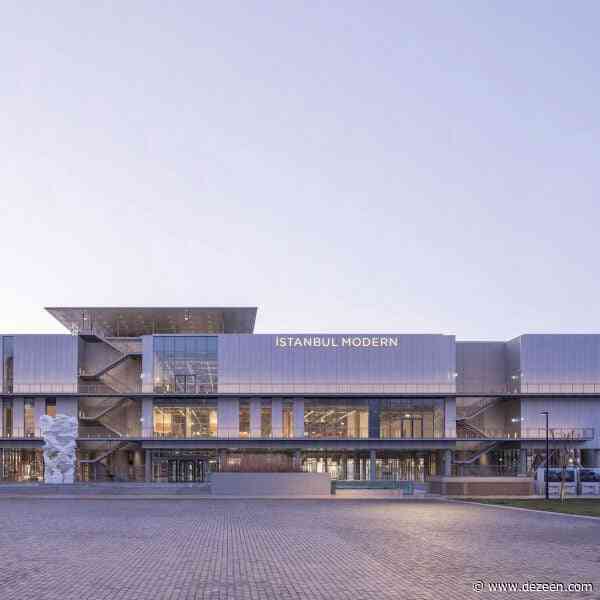 Renzo Piano wraps Istanbul Modern in facade "evocative of fish scales"