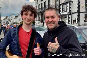 Shane Lynch spotted walking through The Parade in Parkgate