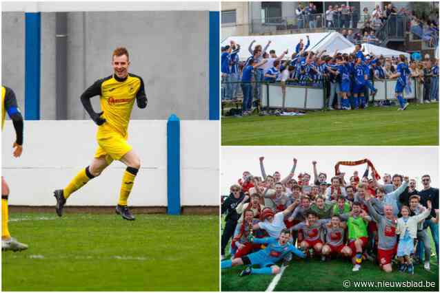 IN PROVINCIALE IS HET OOK PLEZANT: Alle kampioenen zijn gekend, langverwacht feest bij VC Nazareth-Eke en Hugues Van Holderbeke is dé topschutter in onze provincie