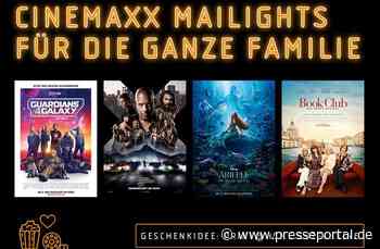 Mailights bei CinemaxX für die ganze Familie