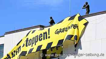 Hannover: Greenpeace-Aktion am Landtag – SEK rückt an