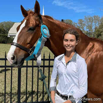 Teen equestrian dies after horse knocks her off, falls on top of her during contest