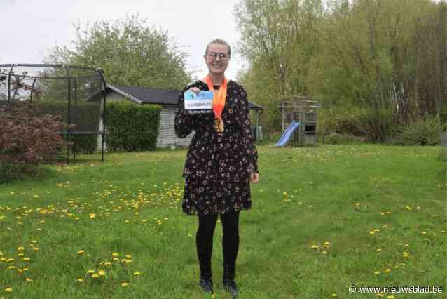 Drie medailles op WK in Perth, maar dat is na transplantatie voor Aude (20) niet het voornaamste: “Je verhaal kunnen vertellen met gelijkgestemden, dat is het summum”