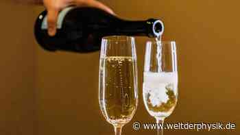 Warum sich im Champagner Bläschenketten bilden