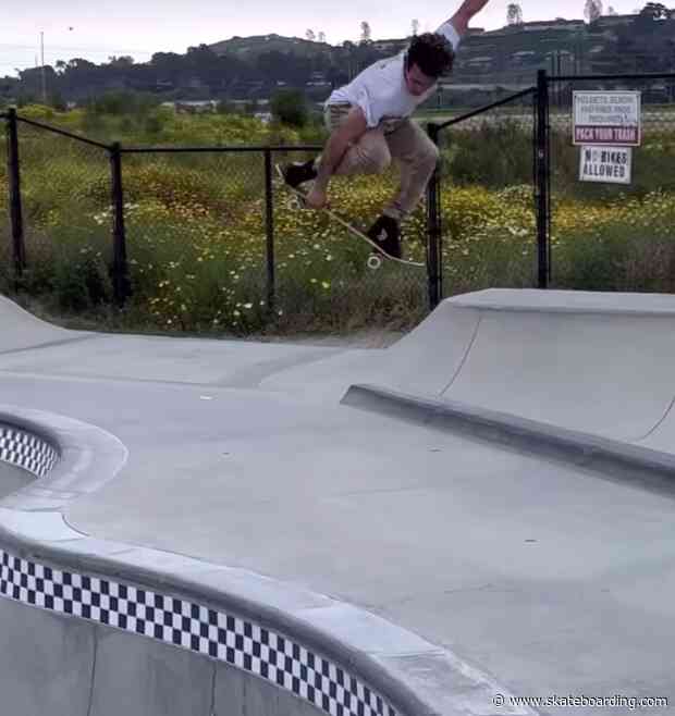 Next-Level Skateboarding: Jaime Mateu's Mind-Blowing Clips at this Oceanside Skatepark