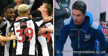Mikel Arteta's X-rated meltdown revisited as Newcastle handed chance to repeat Arsenal heartache