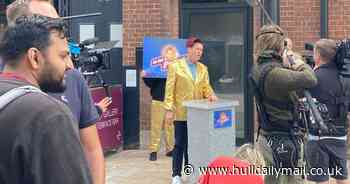 Stephen Mulhern's visit to Hull for In For A Penny on TV this week