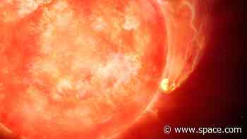 Death star! Faraway sun spotted devouring planet in landmark find