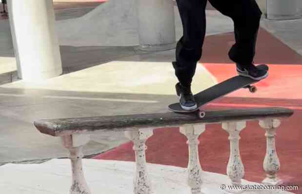 Blake Carpenter's Casual Switch Flip Five-0 At Lot 11 Skatepark Is A Masterpiece