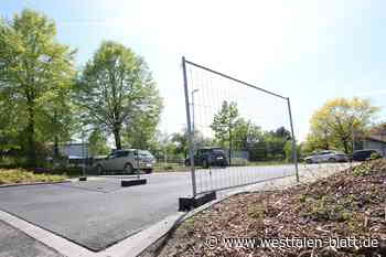 Schranke am Parkplatz der Johannes-Grundschule kommt später