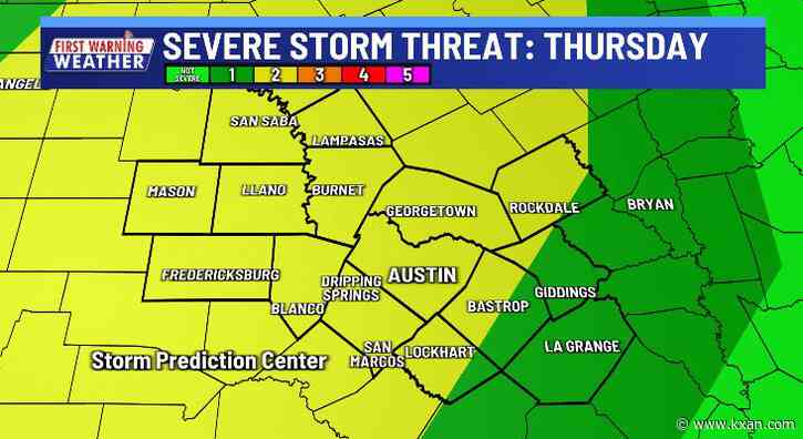 Uncertainty remains, but severe risk rising Thursday