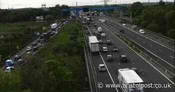Recap: M4 reopen near Bristol after two-vehicle crash