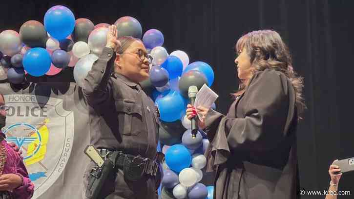 Gallup Police Department swear in first female chief