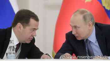 Nach angeblichem Putin-Attentat: Russischer Ex-Präsident fordert „Eliminierung“ von Selenskyj