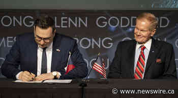 NASA Welcomes Czech Foreign Minister for Artemis Accords Signing