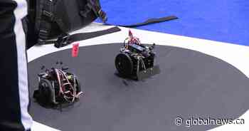 SUMObots, high school students engage at Sask. Polytech Robot Rumble