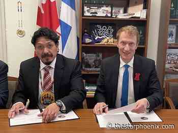 Whitecap Dakota First Nation signs self-government treaty with Canada