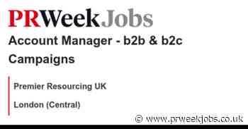 Premier Resourcing UK: Account Manager - b2b & b2c Campaigns