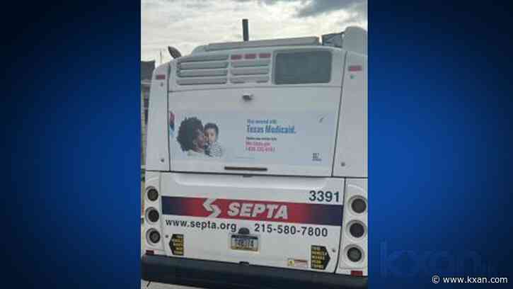 Texas Medicaid ads accidentally printed on Philadelphia buses