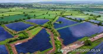 UK's first solar farm on the National Grid switched on near Bristol