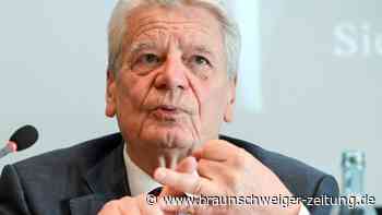 Gauck kritisiert Altkanzler Schröder wegen Russland