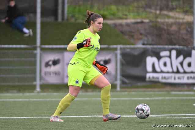 18-jarige keepster Jorijn Covent is niet bang voor komst van landskampioen Anderlecht naar Club YLA: “We willen 6 op 6 pakken tegen paarswit”