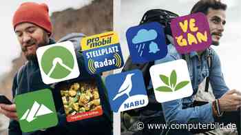 Im Test: Outdoor-Gratis-Apps für Frühling und Sommer
