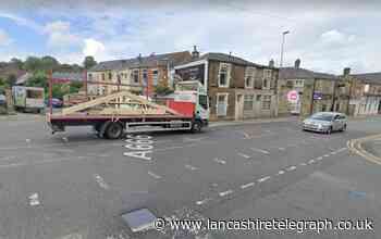Major road closed in Darwen after multi-vehicle crash