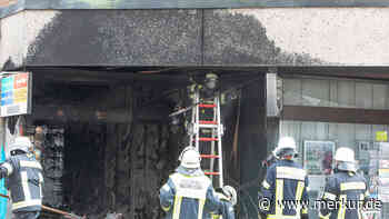 Hoher Schaden bei Brand in Lotto-Annahmestelle in Gauting