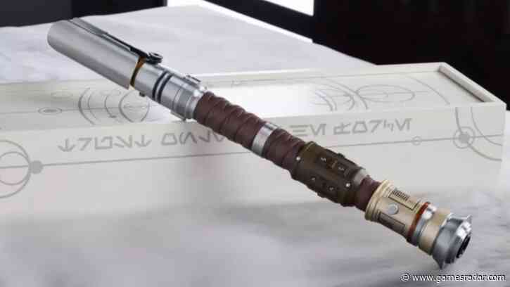 This amazing limited edition Star Wars Jedi: Survivor lightsaber just hit shelves