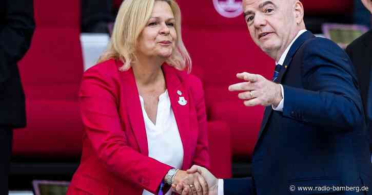 Faeser: «Drohgebärden der FIFA helfen niemandem»