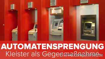 Automatensprengung: Kleister als Gegenmaßnahme