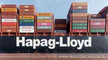Angst und Schrecken bei Hapag Lloyd-Anlegern: der Grund für den 28 Prozent-Crash