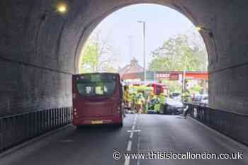 Sevenoaks Road Orpington crash: Pictures from scene