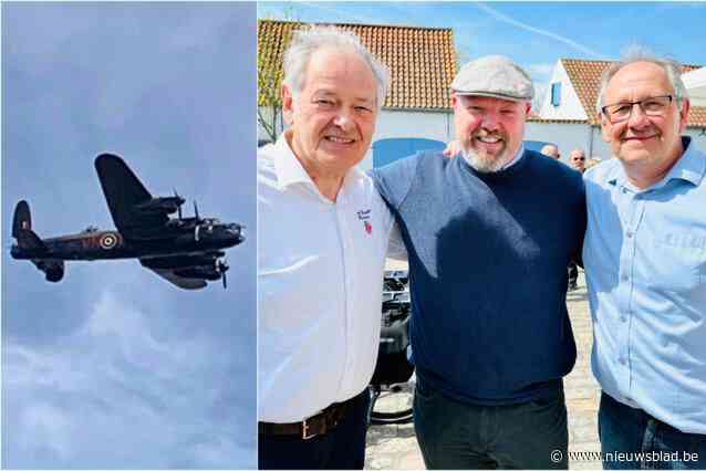 Dit weekend de lucht in voor koning Charles, maar donderdag vloog iconische bommenwerper over klein poldergehucht: “Het waren hectische uren”