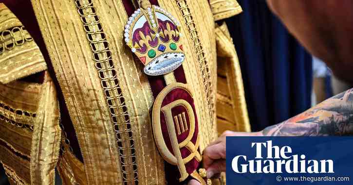 ‘I’m proud to be involved’: the Ukrainians making uniforms for the coronation