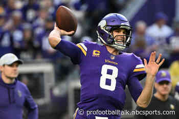 Kirk Cousins “really encouraged” by offensive continuity