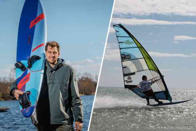 Vincent Valkenaers raast naar tweede plaats op WK Speedsurfen: “100 kilometer surfen met snelheden tot 85 kilometer per uur”