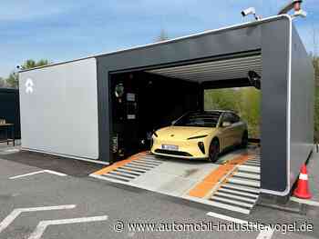 Nio ET5: Batteriewechsel in unter fünf Minuten