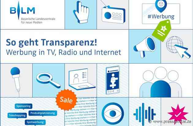 Werbung: So geht Transparenz! / BLM-Broschüre mit Tipps zur Kennzeichnung von Werbung in TV, Radio und Internet