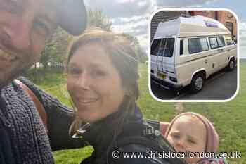 Dad and charity boss 'broken' after dream camper van stolen